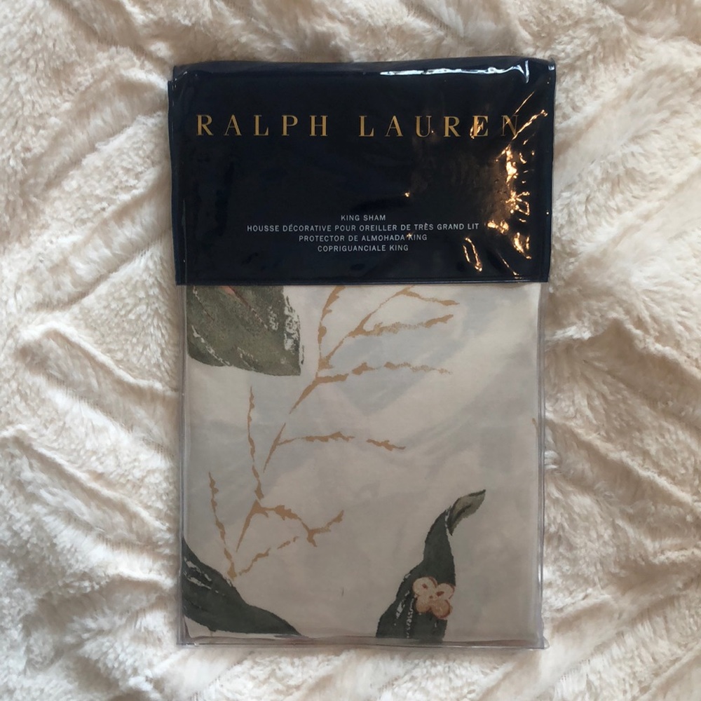 Ralph Lauren King Sham